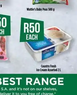 Food Lover's Market Country fresh ice cream offer