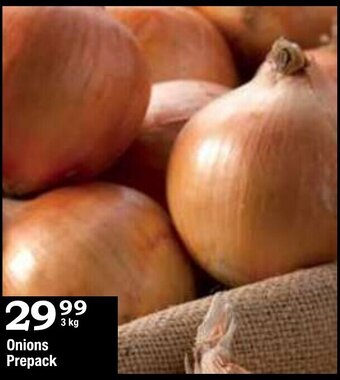 Onions Prepack 3kg