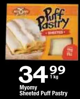Oxford Freshmarket Myomy Sheeted Puff Pastry 1kg offer