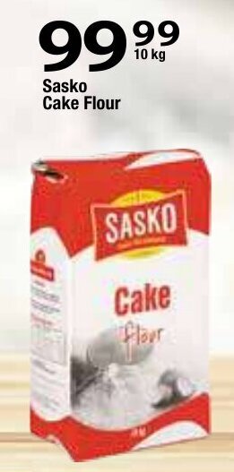 Oxford Freshmarket Sasko Cake Flour 10kg offer