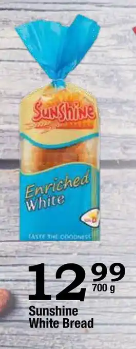 Oxford Freshmarket Sunshine White Bread 700g offer