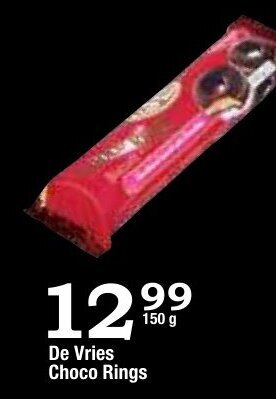 De Vries Choco Rings 150g