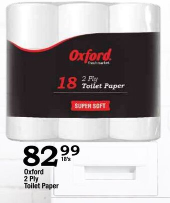 Oxford 2 Ply Toilet Paper 18's