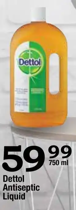 Oxford Freshmarket Dettol Antiseptic Liquid 750ml offer