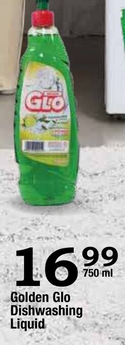 Oxford Freshmarket Golden Glo Dishwashing Liquid 750ml offer