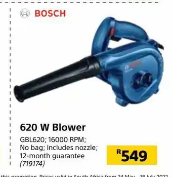 Builders Warehouse 620 w blower offer