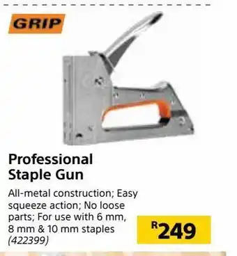 Professional staple gun