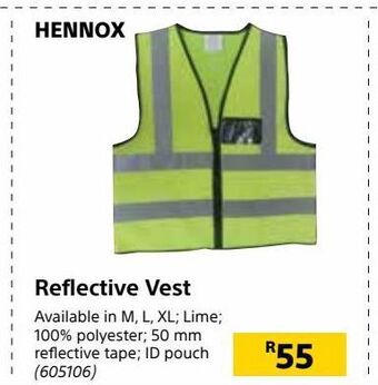 Builders Warehouse Reflective vest offer