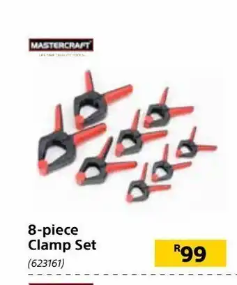 8-piece clamp set