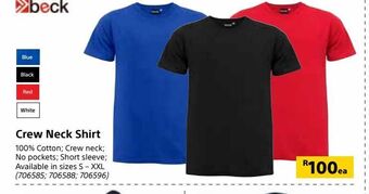 Builders Warehouse Crew neck shirt offer