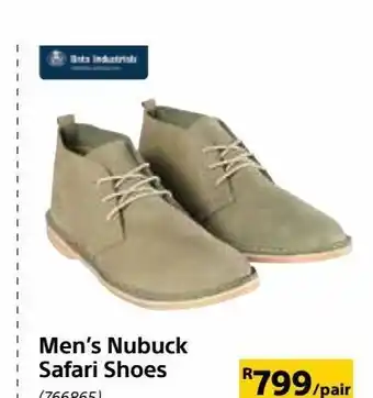 Men´s nubuck safari shoes