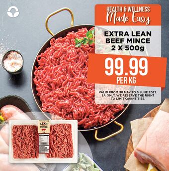Food Lover's Market Extra lean beef mince 2 offer