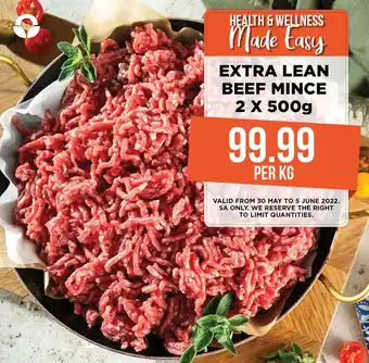 Food Lover's Market Extra lean beef mince 2 offer