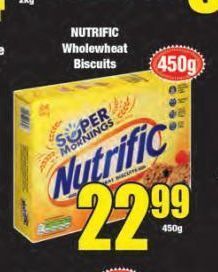 Boxer Nutrific wholewheat biscuits offer