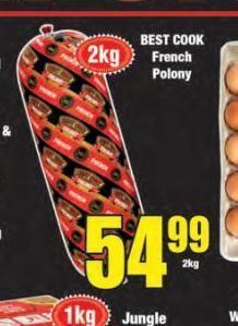 Boxer Best cook french polony offer