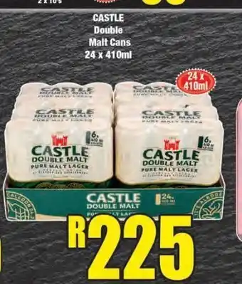 Boxer Castle double malt cans offer