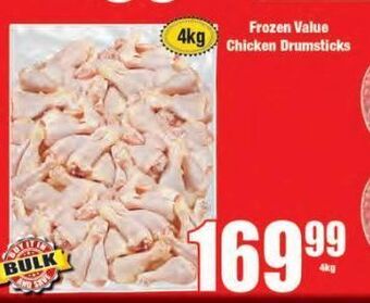 Boxer Frozen value chicken drumsticks offer