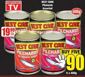 Boxer Best cook pilchards 5 offer