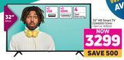 Game Hisense 32" HD Smart TV 32A6000/32A4 offer