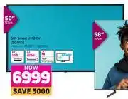 Game Hisense 50" Smart UHD TV 50A6G offer