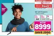 Game Hisense 58" LED TV 58A7G offer