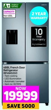 Game Samsung 488L French Door Refrigerator RF49A5202 offer