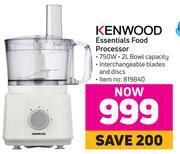 Game Kenwood Essentials Food Processor offer