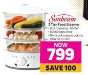 Game Sunbeam 3 Tier Food Steamer offer