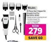 Game Wahl 10 Piece Hair Clipper Kit Smooth Cut Pro WC9314-3016 offer
