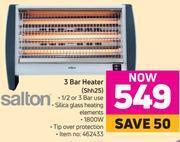Game Salton 3 Bar Heater SHH25 offer