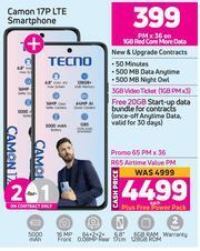 Game Tecno Camon 17P LTE Smartphone-Each offer
