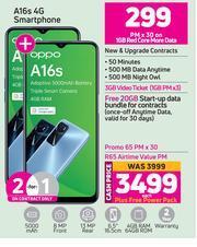 Game Oppo A16s 4G Smartphone-Each offer