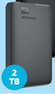 Game WD 2TB Elements Hard Drive WDBU6Y0020BB offer
