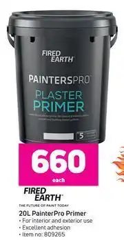 Game Fired Earth Painter Pro Primer-20L Each offer