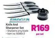 Game Shogun Knife & Sharpener Set-Per Set offer