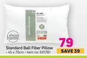 Game Always Home Standard Ball Fiber Pillow-45 x 70cm offer