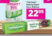 Game Twinsaver Baking Paper-5m x 300mm offer