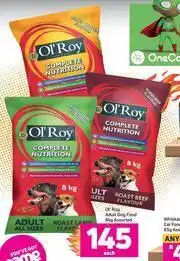 Game Ol'Roy Adult Dog Food Assorted-8kg Each offer
