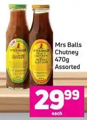 Game Mrs Balls Chutney Assorted-470ml Each offer