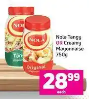 Game Nola Tangy Or Creamy Mayonnaise-750g Each offer