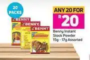 Game Benny Instant Stock Powder Assorted-For Any 20 x 15g/17g offer