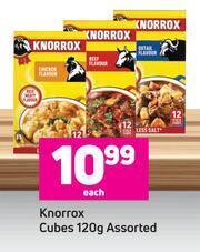 Knorrox Cubes Assorted-120g Each