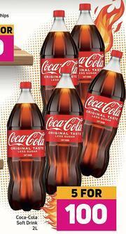 Game Coca-Cola Soft Drink-For 5 x 2Ltr offer