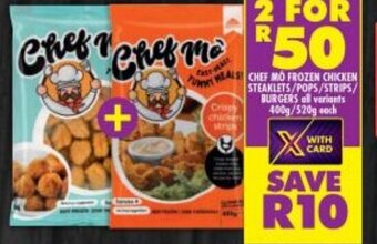 Chef Mó Frozen Chicken 400g/520g
