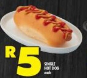 Shoprite Single Hot Dog offer