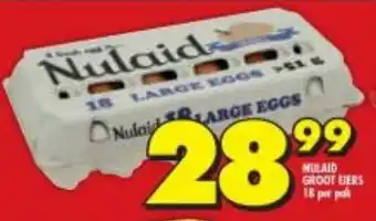 Shoprite Nulaid Groot Eiers offer