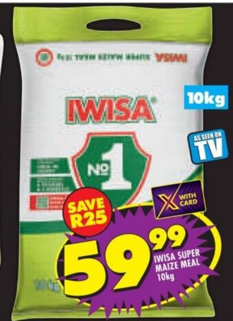 Shoprite Iwisa Super Maize Meal 10kg offer