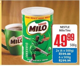 Elite Cash & Carry Nestle Milo Tins 500g offer
