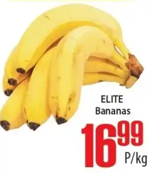Elite Cash & Carry Elite Bananas per kg offer