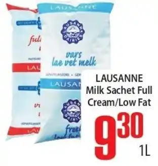 Elite Cash & Carry Lausanne Milk Sachet Full Cream / Low Fat 1L offer